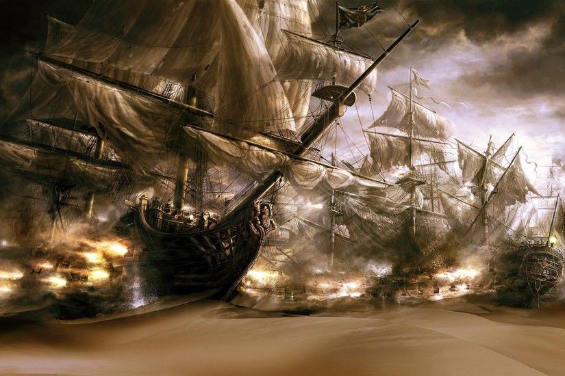 Ghost Pirate Ship Images As Wallpaper HD