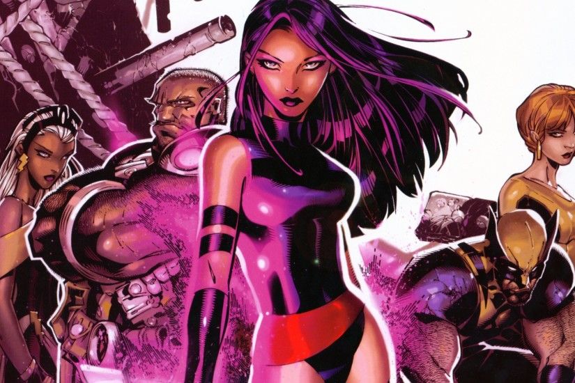 Bishop Dazzler Marvel Psylocke Storm Super-heroes Wolverine X-Men