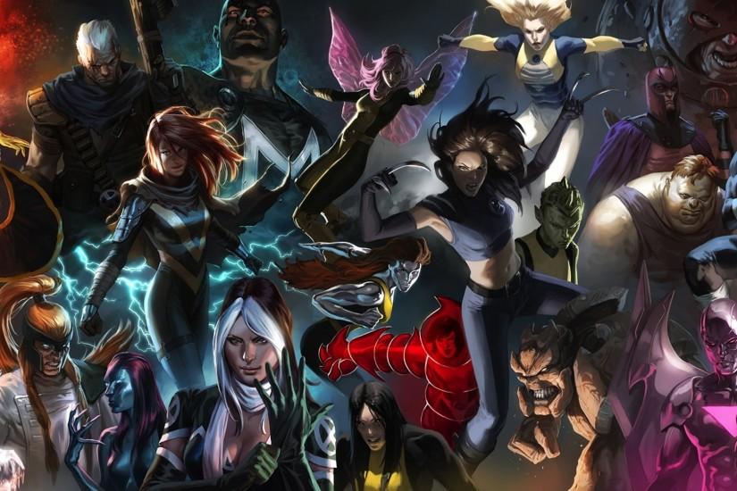 Storm X Men Comics Desktop Wallpaper.