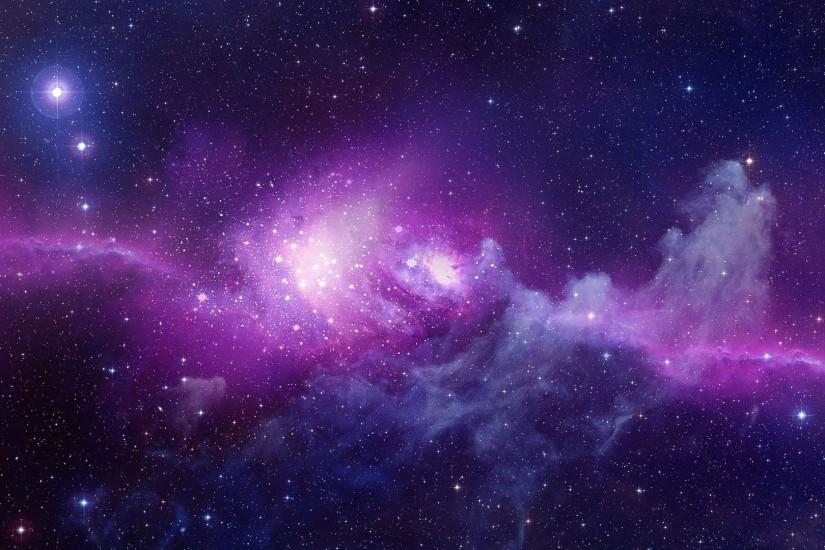 Purple Galaxy Wallpaper Phone
