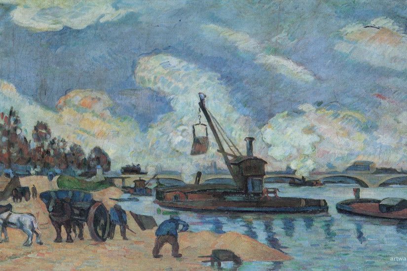 Paul Cezanne Art Painting Desktop Background 1920x1080