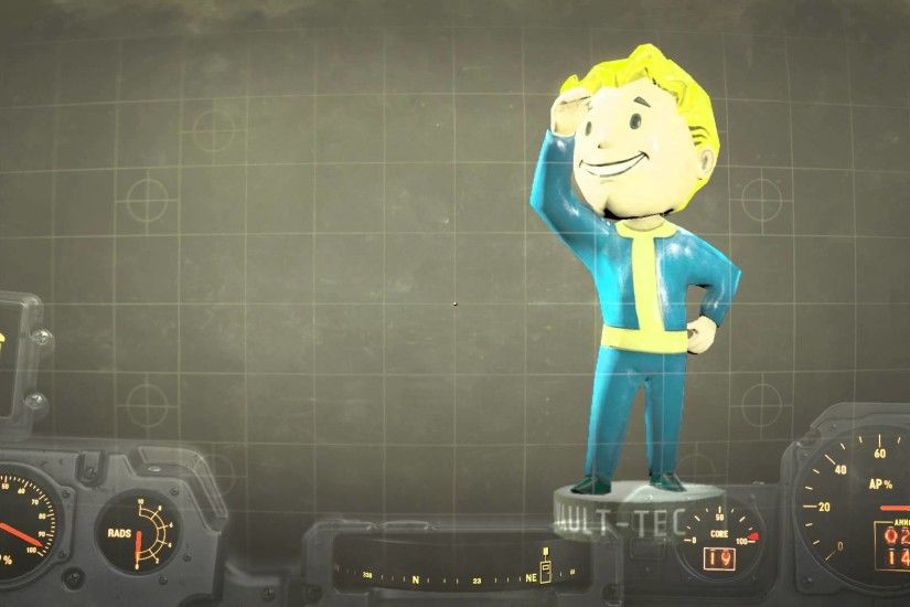 fallout 4 glitched wall shows weird background