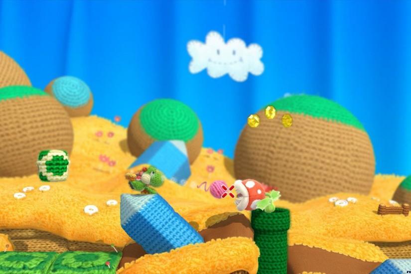 Video Game - Yoshi's Woolly World Wallpaper