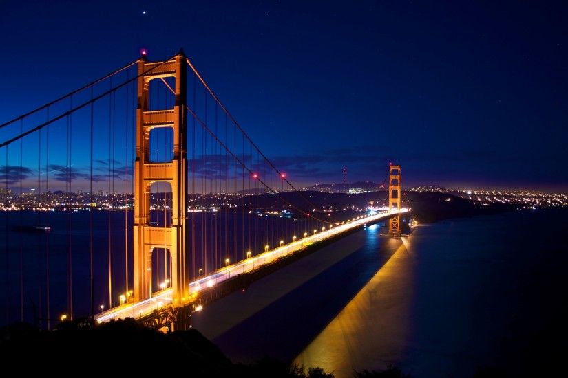 Wallpaper Golden Gate Bridge in San Francisco