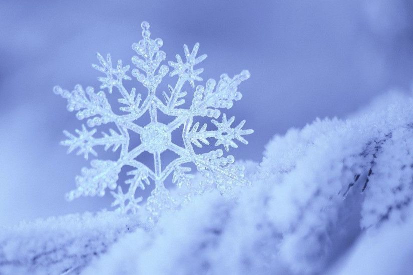 Preview wallpaper snow, snowflake, winter, form, pattern 3840x2160