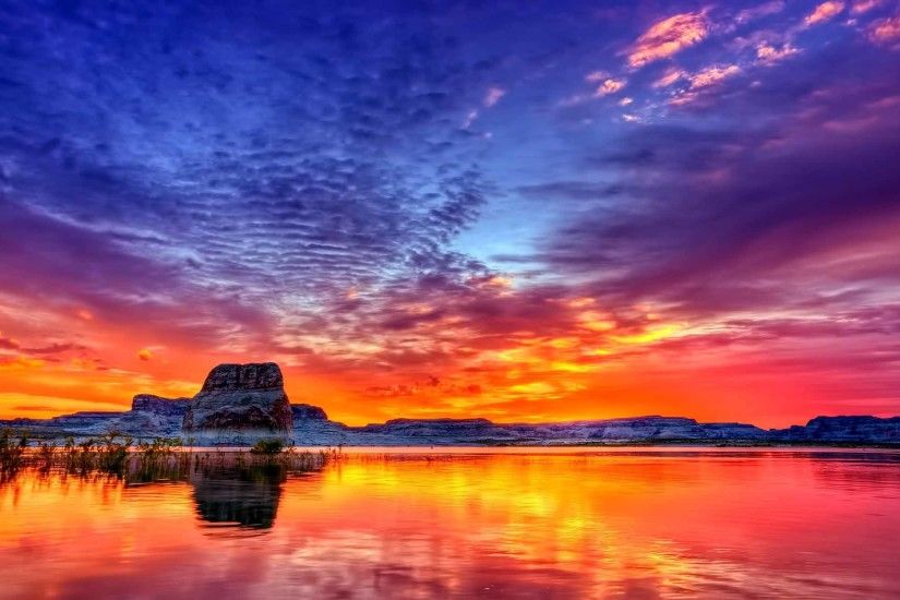 Lake Sunset Wallpaper : Get Free top quality Lake Sunset Wallpaper for your desktop  PC background