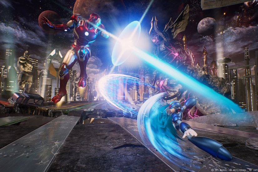 Video Game - Marvel vs. Capcom: Infinite Iron Man Mega Man X Wallpaper