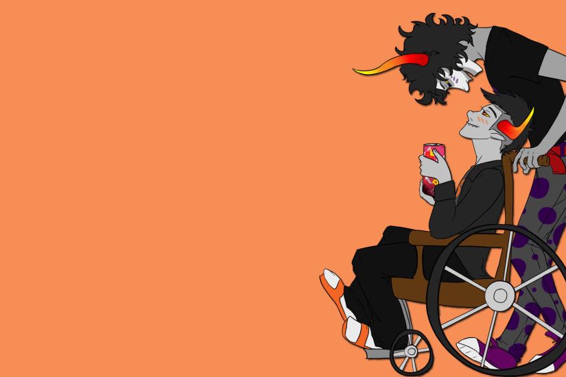 Homestuck: Gamzee and Tavros by SurlySkies
