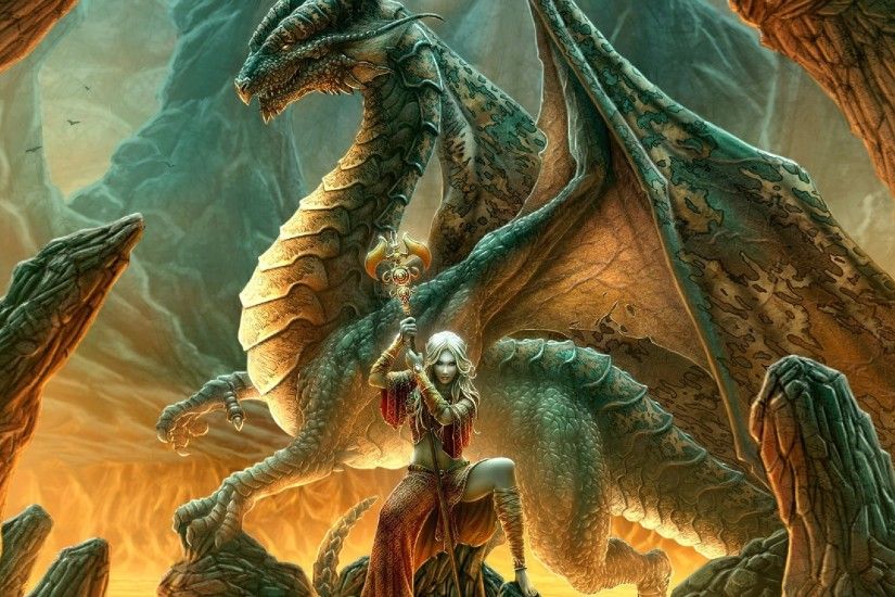 fantasy dragon wallpaper