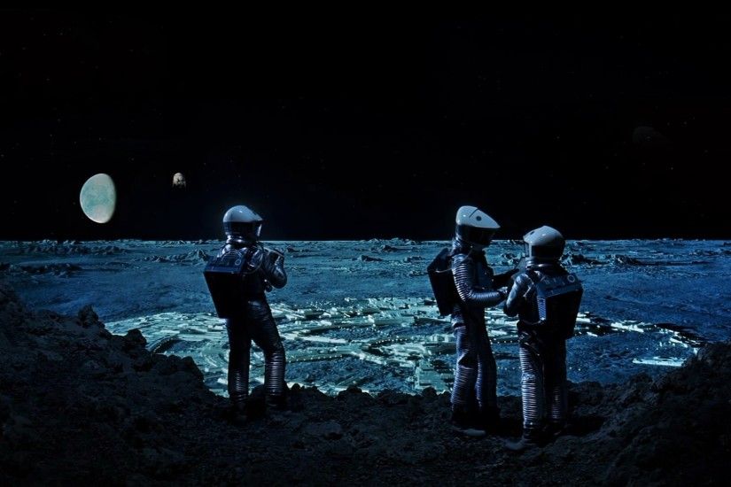 2001: A Space Odyssey Astronaut Moon Â· HD Wallpaper | Background ID:207783