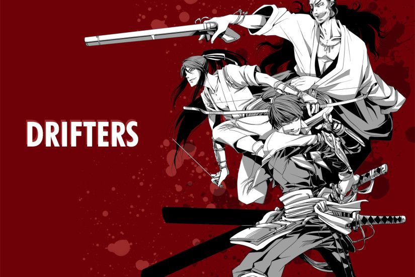 Anime Drifters Nasu Suketaka Yoichi Nobunaga Wallpaper