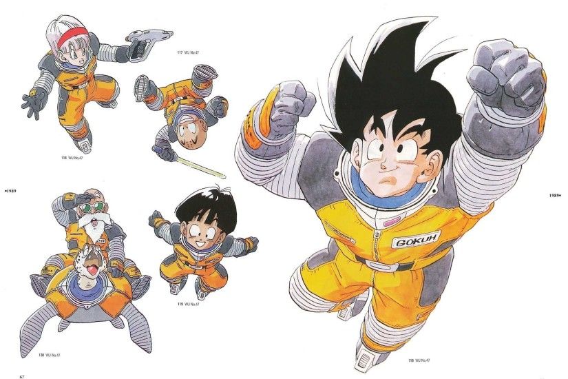 Son Goku Master Roshi Son Gohan Dragon Ball Z Bulma Krillin .