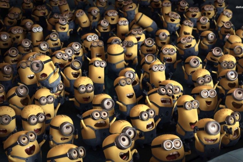 Crowd of Minions - Despicable me 2