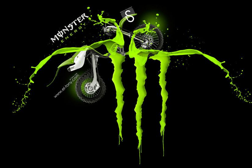 Monster energy and fox racing logo wallpaper - photo#18