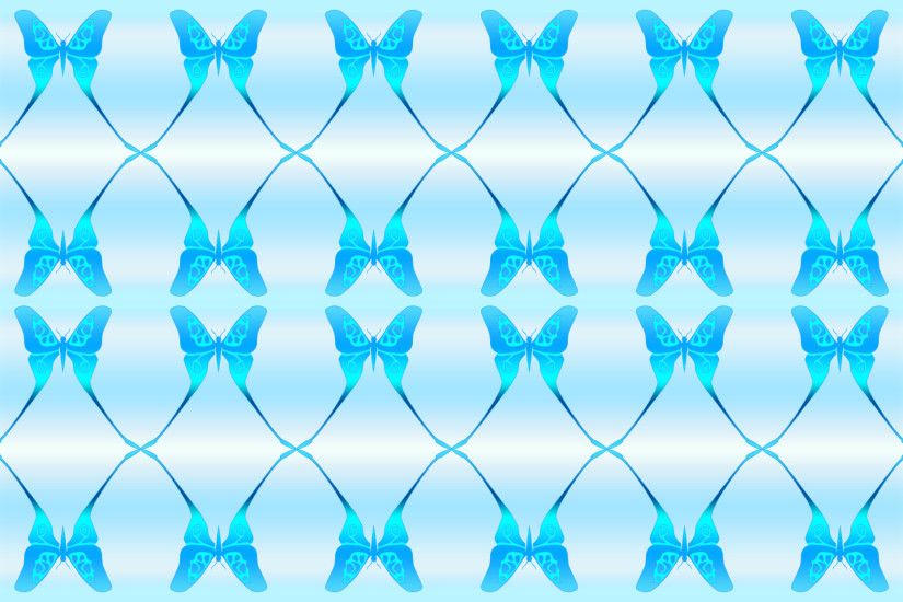 Blue Butterfly Mesh. Blue Butterflies Background Pattern