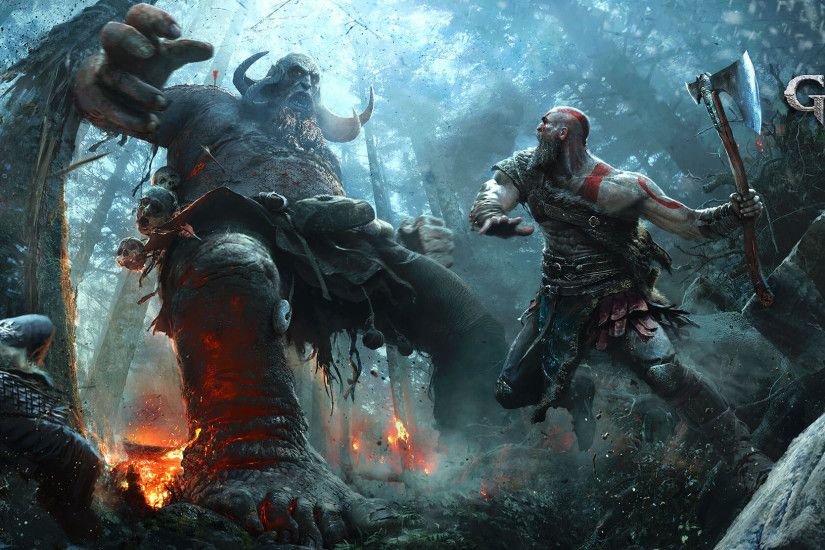 Video Game - God of War (2017) Kratos (God Of War) Wallpaper