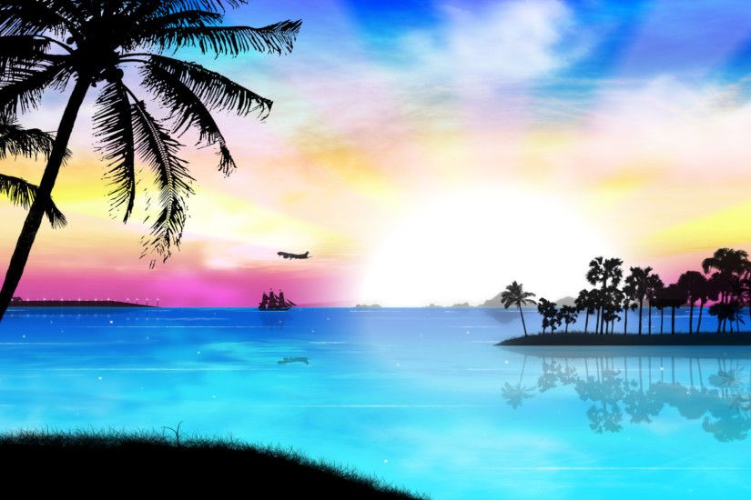 Beach Paradise Wallpapers - Wallpaper Cave