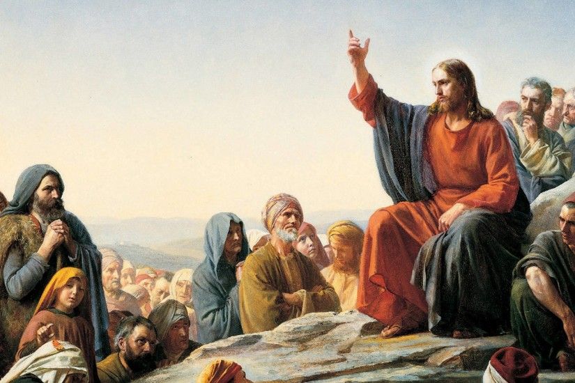 Jesus is the great teacher, follow his teachings
