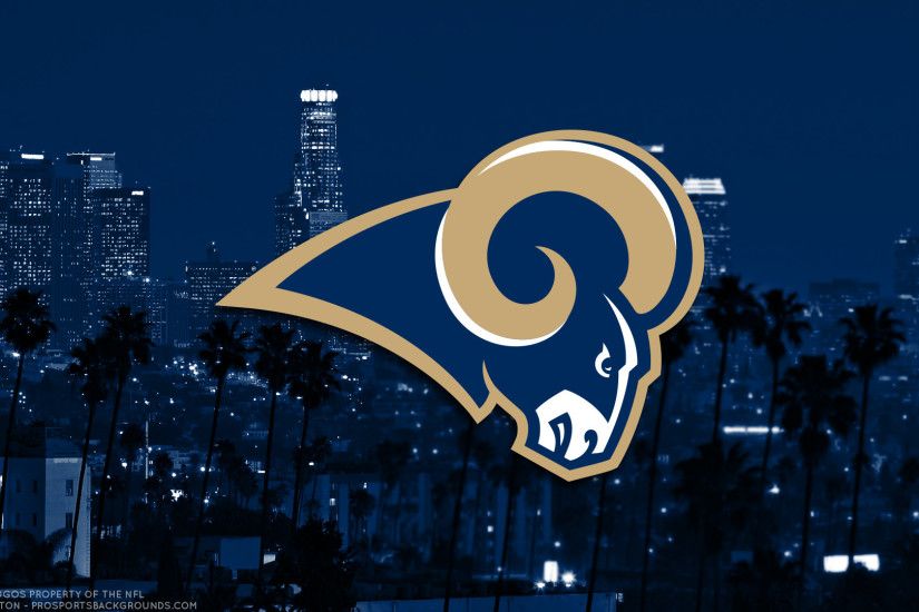 Los Angeles Rams 2017 football logo wallpaper pc desktop computer