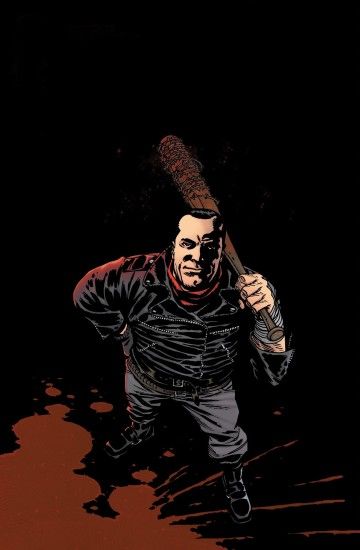 With a little editing I made a phone wallpaper of Negan from the comic  cover. Hope you guys like it!