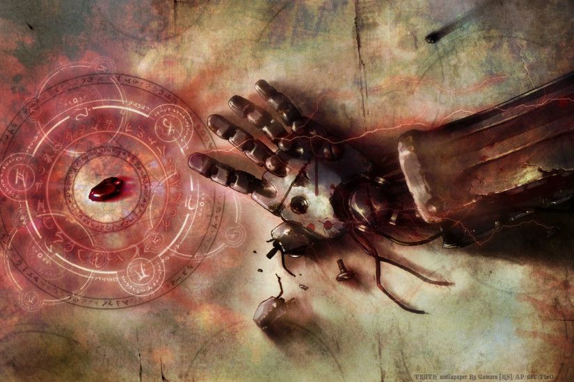 Fullmetal Alchemist Brotherhood Broken Arms Desktop Background. Download  1920x1200 ...