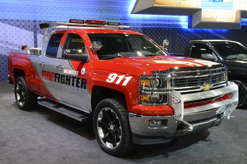 ... 2013 Chevrolet Silverado Volunteer Firefighter Concept firetruck  emergency pickup f wallpaper ...