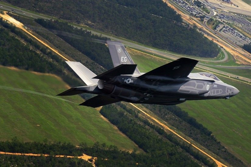 Airborne Aircraft Aviation F-35 Lightning II United States Air Force
