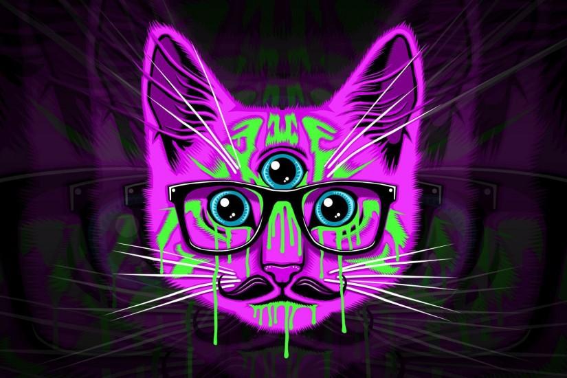 Hipster Cat Tumblr Backgrounds