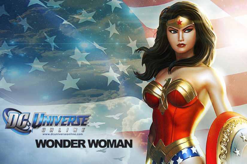 Wonder Woman in DC Universe Online
