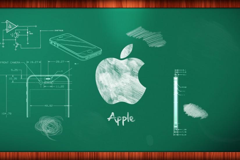 Apple Chalk Board Wallpaper Amazing High Resolution.