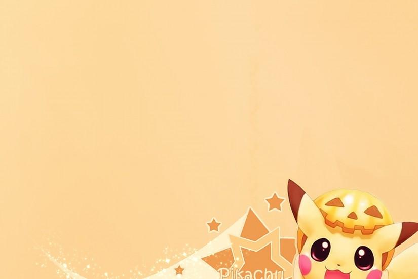 Cute pikachu background wallpaper HD.