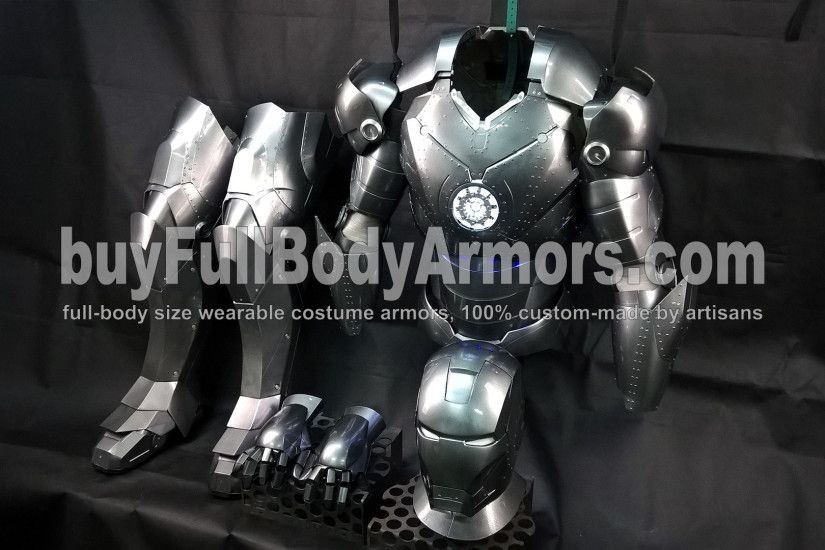 All Parts of the Wearable Iron Man Suit Mark 2 II Armor Costume 1