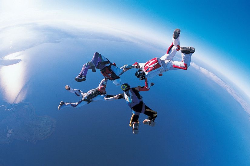 Air Jumping Sports Wallpaper