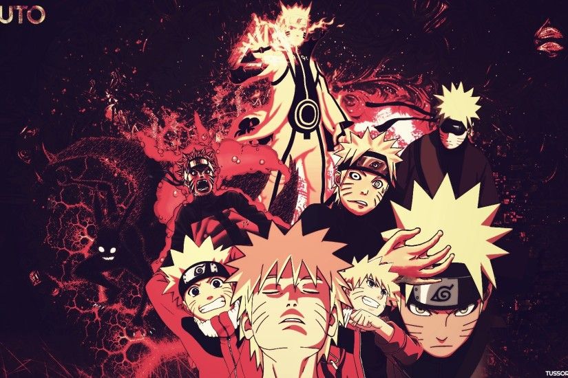 illustration anime Naruto Shippuuden Uzumaki Naruto poster Kyuubi  Jinchuuriki computer wallpaper album cover