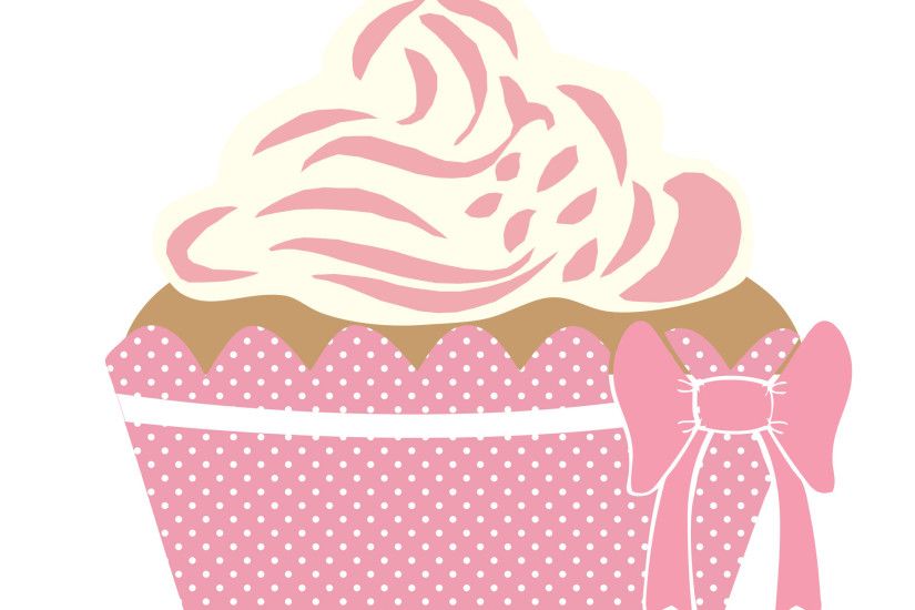 Cute Cupcake Pink Clipart