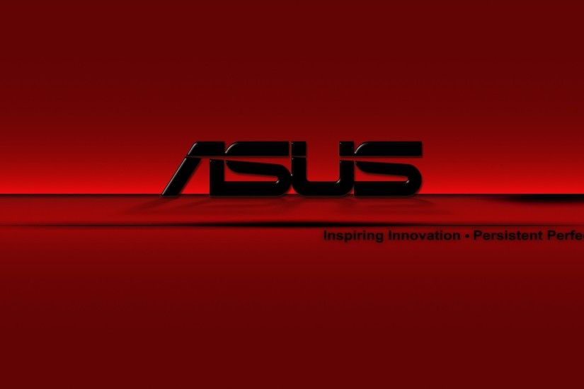 Red Asus HD Wallpaper