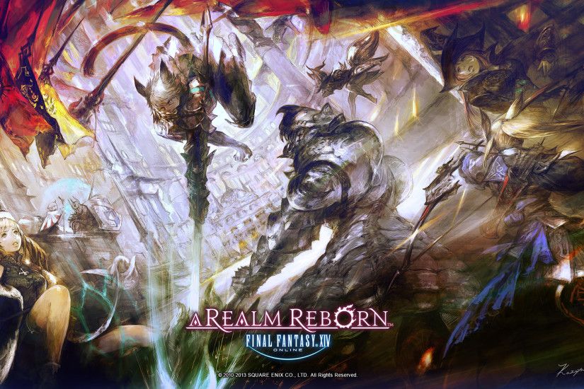 Final Fantasy XIV A Realm Reborn Wallpapers Jogos Online