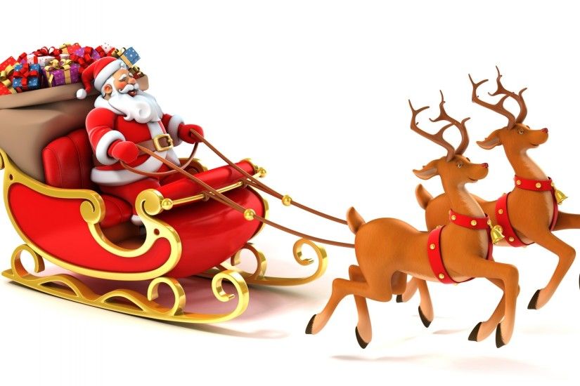 happy-santa-and-reindeer-wallpaper-2560x1600