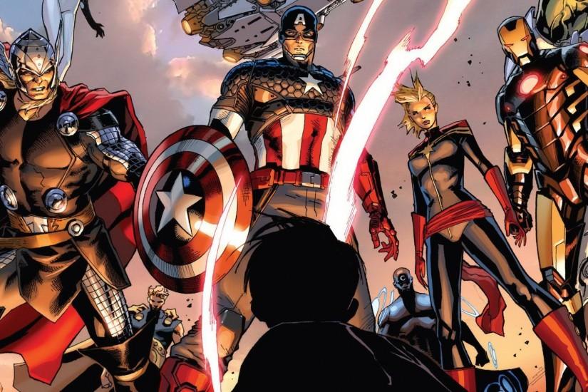 Avengers Comic Wallpaper