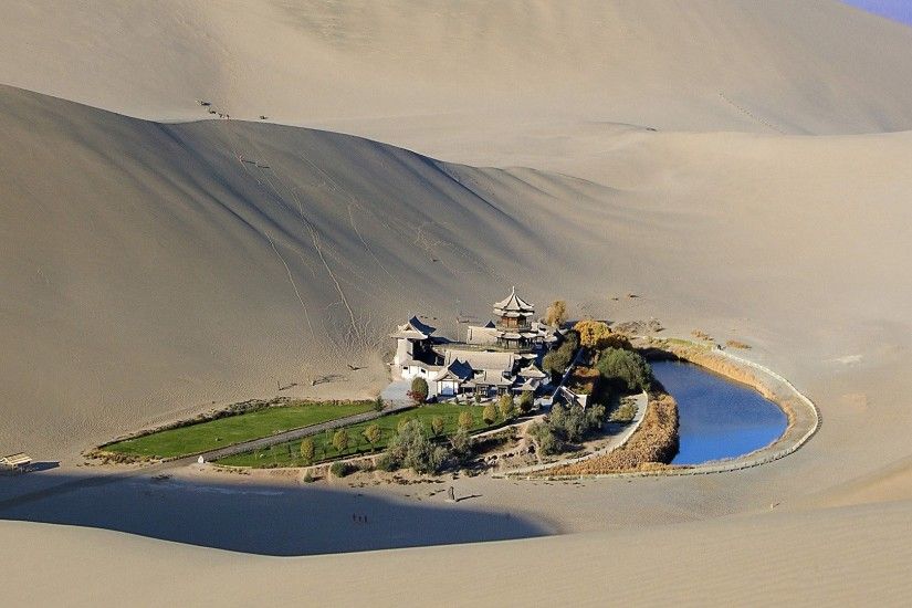 Gobi Desert Oasis