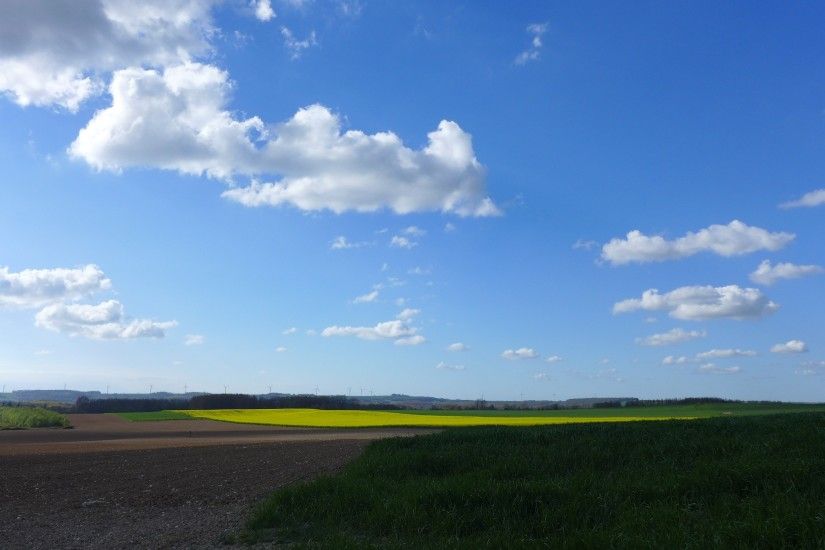 ... horizon, cloud, sky, field, meadow, prairie, sunlight, hill, summer,  spring, weather, blue, agriculture, plain, background, grassland, plateau,  habitat, ...