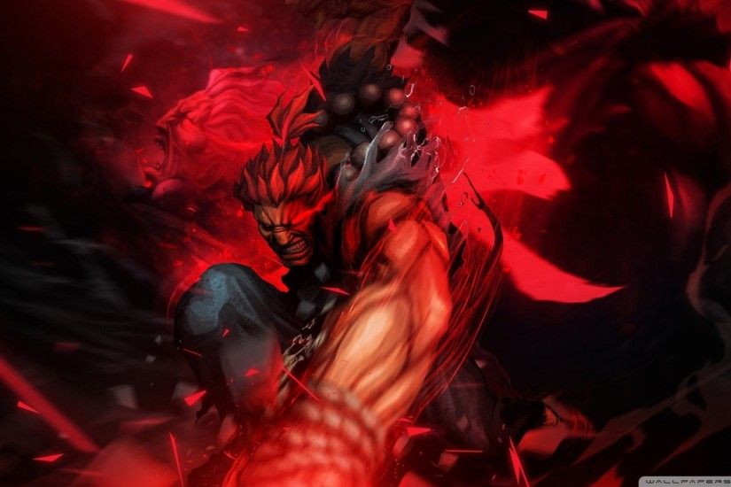 Evil Ryu Vs Akuma Wallpaper Street fighter x tekken akuma