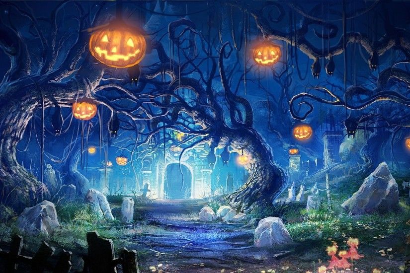 Halloween Background ...