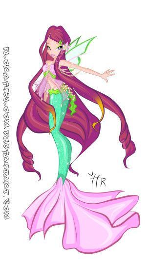 Roxy the Mermaid by florainbloom.deviantart.com
