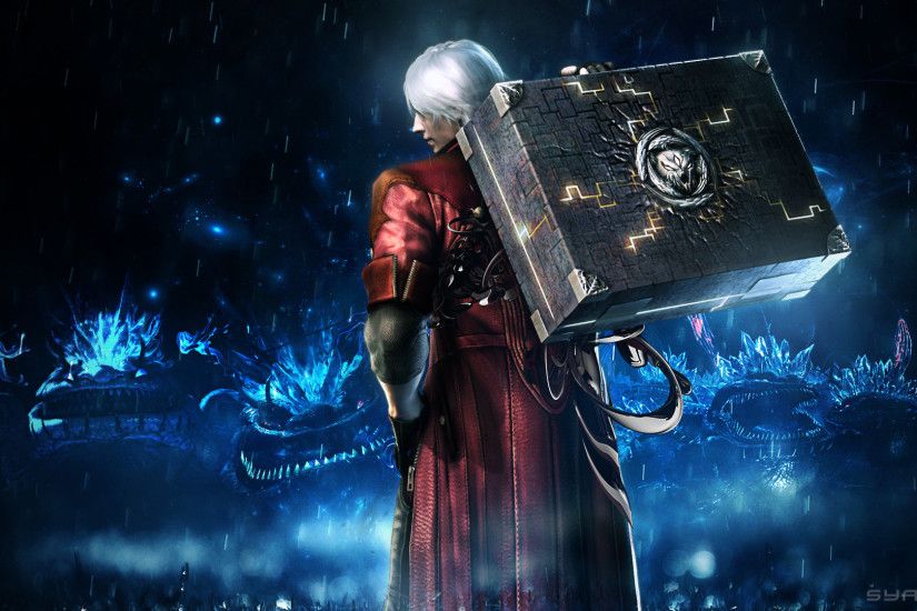 Wallpaper Dante Devil May Cry Devil May Cry 4 Man 3D Graphics Games  1920x1080 Men