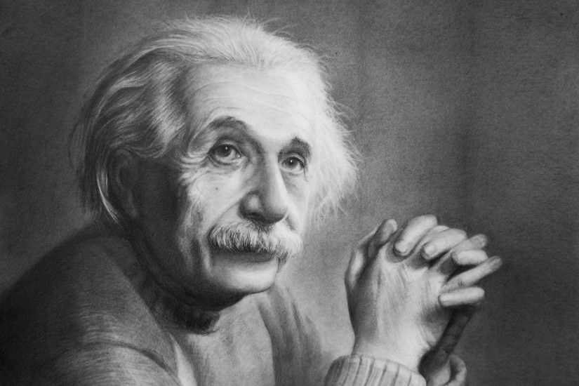 Albert Einstein, Monochrome