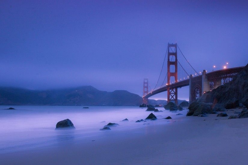 Golden Gate Bridge Fog Wallpaper