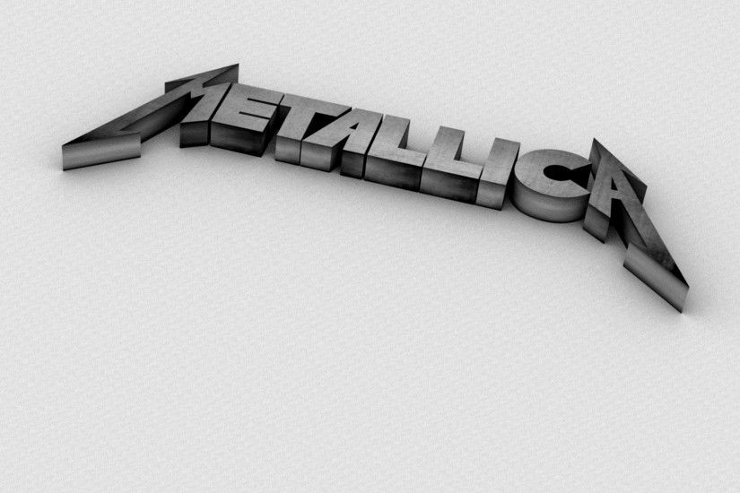 3D Metallica Logo