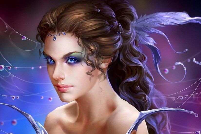 Pretty fairy Fantasy Woman Fairy HD Wallpapers, Desktop .