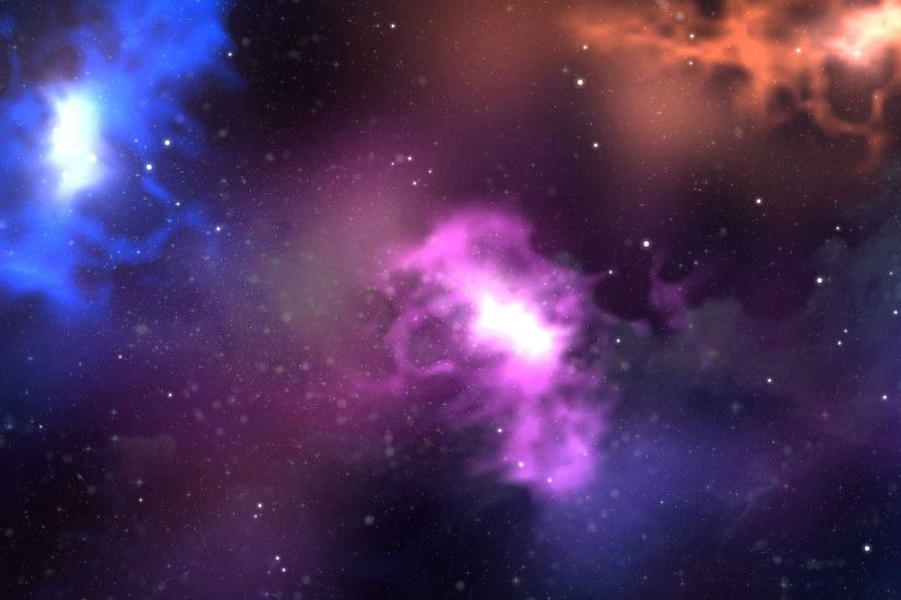 4K (Ultra Hd) Abstract Nebula Space - Creative Galaxy Background